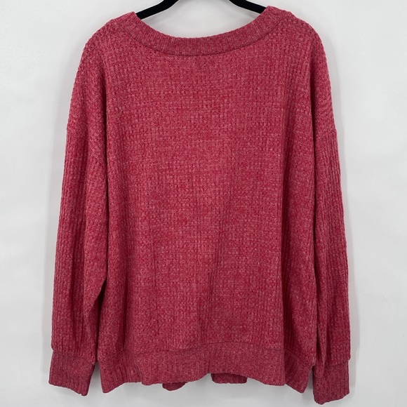 Torrid Brushed Waffle Surplice Drop Shoulder Top Casual Plus Size 2X - Picture 10 of 10